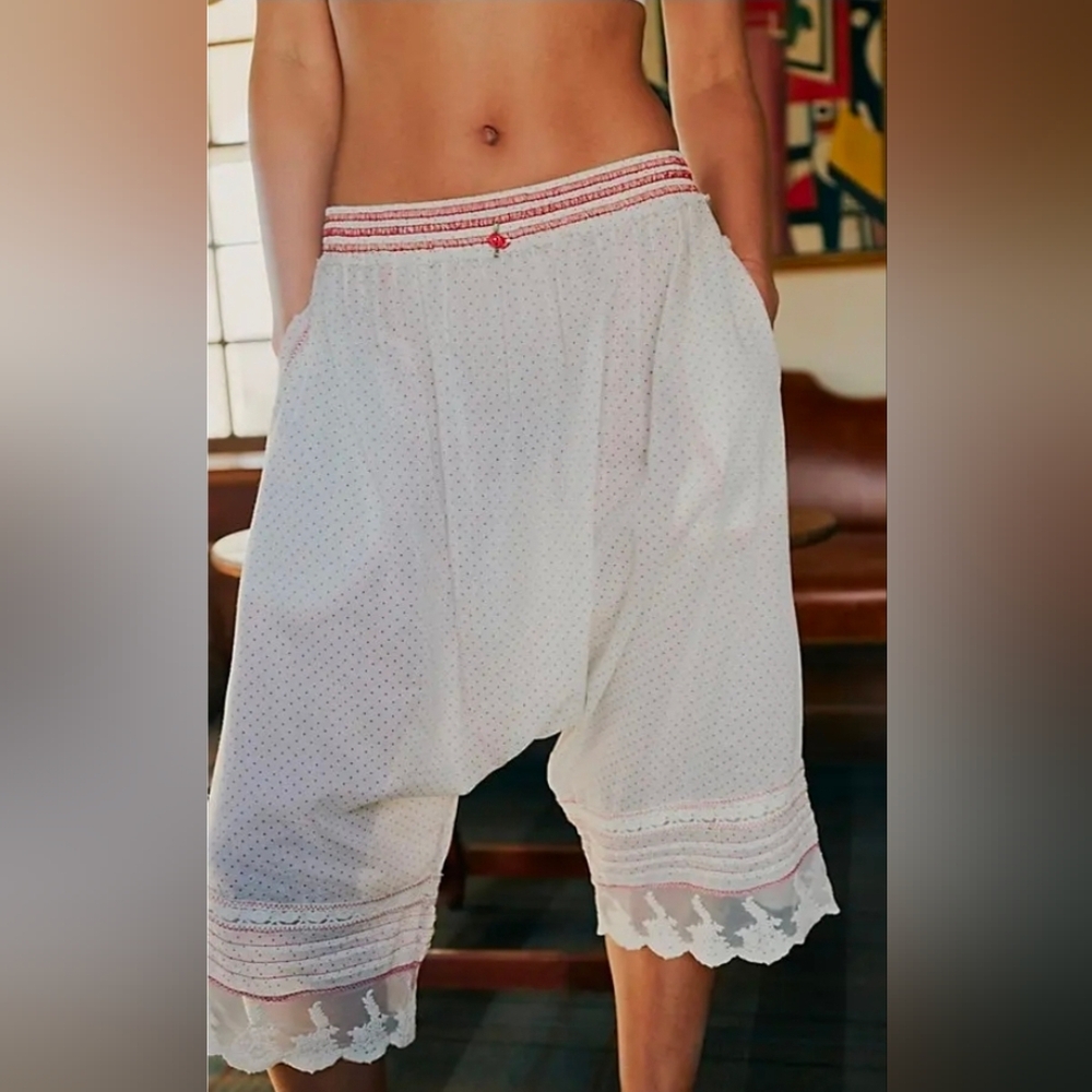 Free People Endless Afternoon Bloomers In Cream - Picture 4 of 9